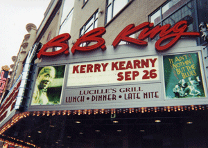 Kerry Kearney at BB King